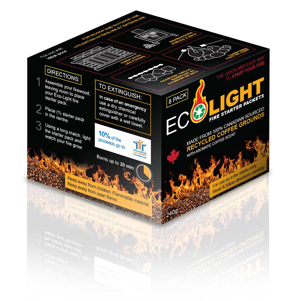 1-eco-light-packaging-coffee-grounds-fire-starter-kits-canadian-tire-tim-hortons