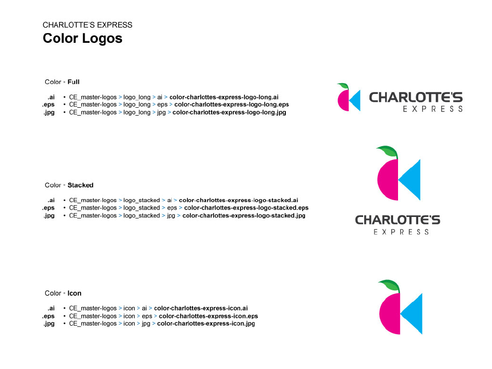 colour-logos-canadian-design-Charlottes-Express-portfolio-juggernaut-adam-jarvis-kopke-juggernaut-toronto-design