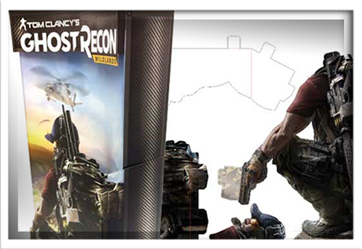 Ubisoft Ghost Recon Retail Display