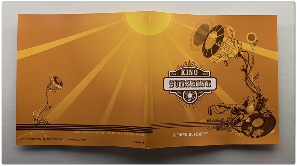 2-king-sunshine-second-movement-cd-album-design-by-adam-jarvis-toronto