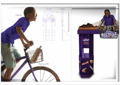 Cadbury – The Bicycle Factory POS