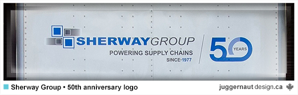sherway-group-50-logo-trucking-cartage-anniversary-logo-multislider-adam-jarvis-juggernaut-IandD-inc-toronto